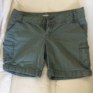 Mossimo Supply Green Outdoors Shorts